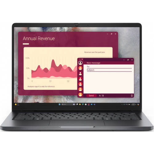 Notebook Dell Pro 14 14" FHD, Ultra 5 235U, 16GB, SSD M.2 512GB, Win 11 Pro, 210-BRGQ-NBP1402