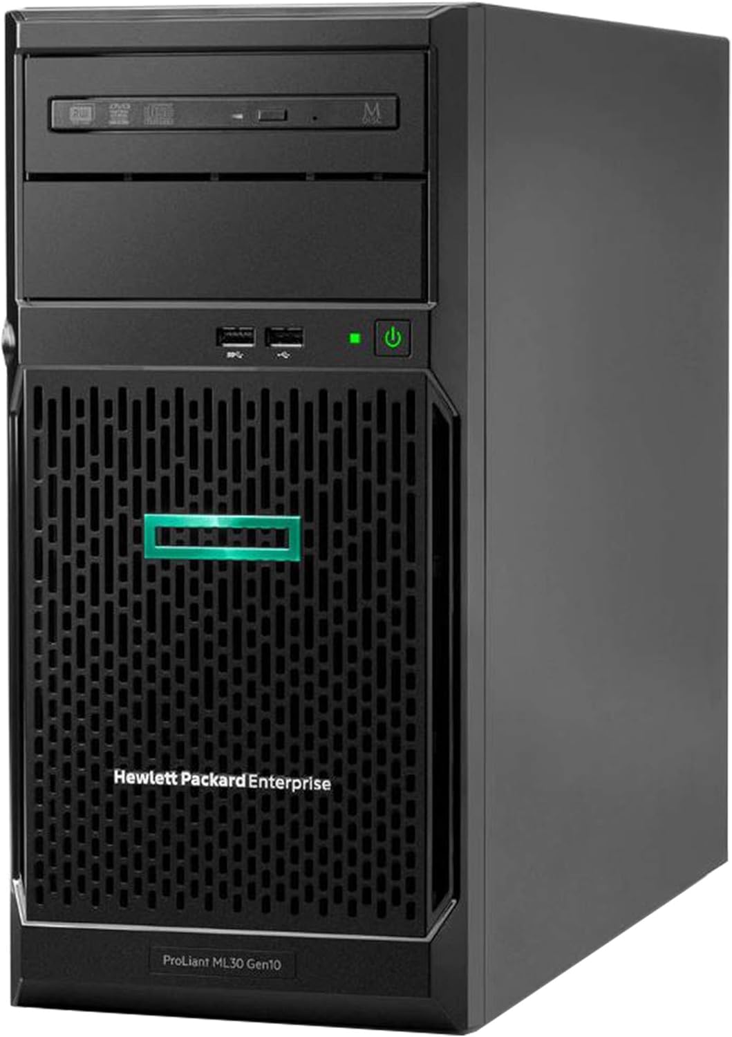 Servidor HPE Proliant ML30 Gen10, Intel Xeon E-2314(4C), 1 x 16GB, 1x 1TB, Sem S.O