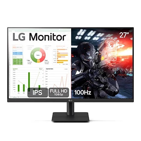Monitor LG 27" FHD, IPS, HDMI, VESA, 27MS500-B.AWZM