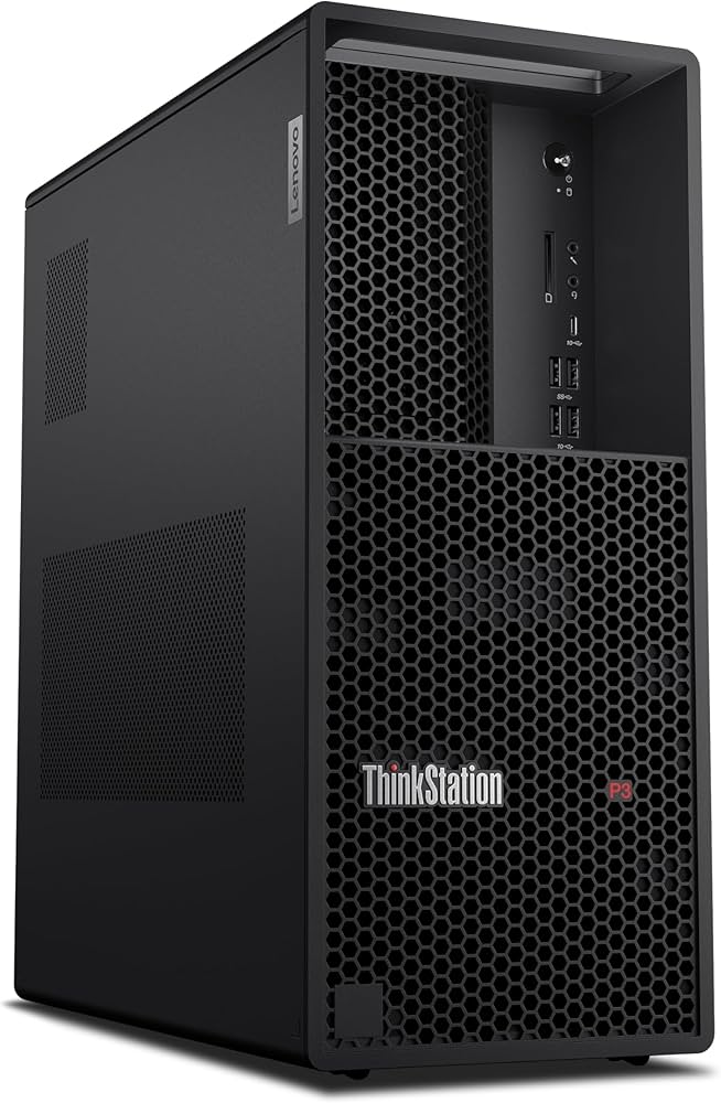 Workstation Lenovo ThinkStation P3 Tower, Intel Core i7-13700, 32GB ECC, SSD 1TB, NVIDIA T400 4GB, Windows 11 Pro, Wi-Fi, 30GU001CBO