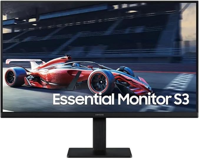 Monitor Samsung S3 Essential 24" FHD, IPS, HDMI / VGA, VESA, LS24D300GALMZD