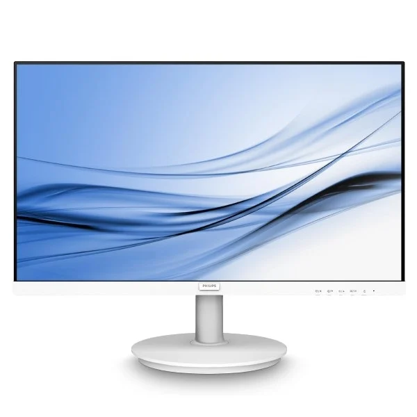Monitor Philips 21,5" Full HD, VA, 120Hz, 1ms, Branco, HDMI / VGA, VESA, 221V8LBW3