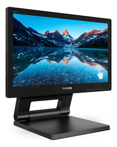Monitor Touch Philips 15,6" HD, Touchscreen, TN, 75Hz, VGA / DVI-D / HDMI / USB, VESA, 162B9T