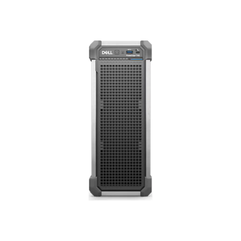 Servidor Dell PowerEdge T160 3U, 1X Xeon 6315P (4C), 1X 32GB, 1X 2TB SATA, Sem S.O, 210-BMHR-04CX