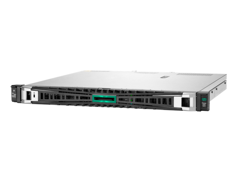 Servidor HPE ProLiant DL20 Gen11, Xeon 6315P (4C), 16GB, 2X 1TB HDD, 1X 290W, Sem S.O, P86279-205