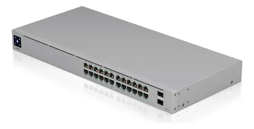 Switch Ubiquiti UniFi Standard, 24 Portas Gigabit + 2 SFP Layer 2, USW-24-POE-BR