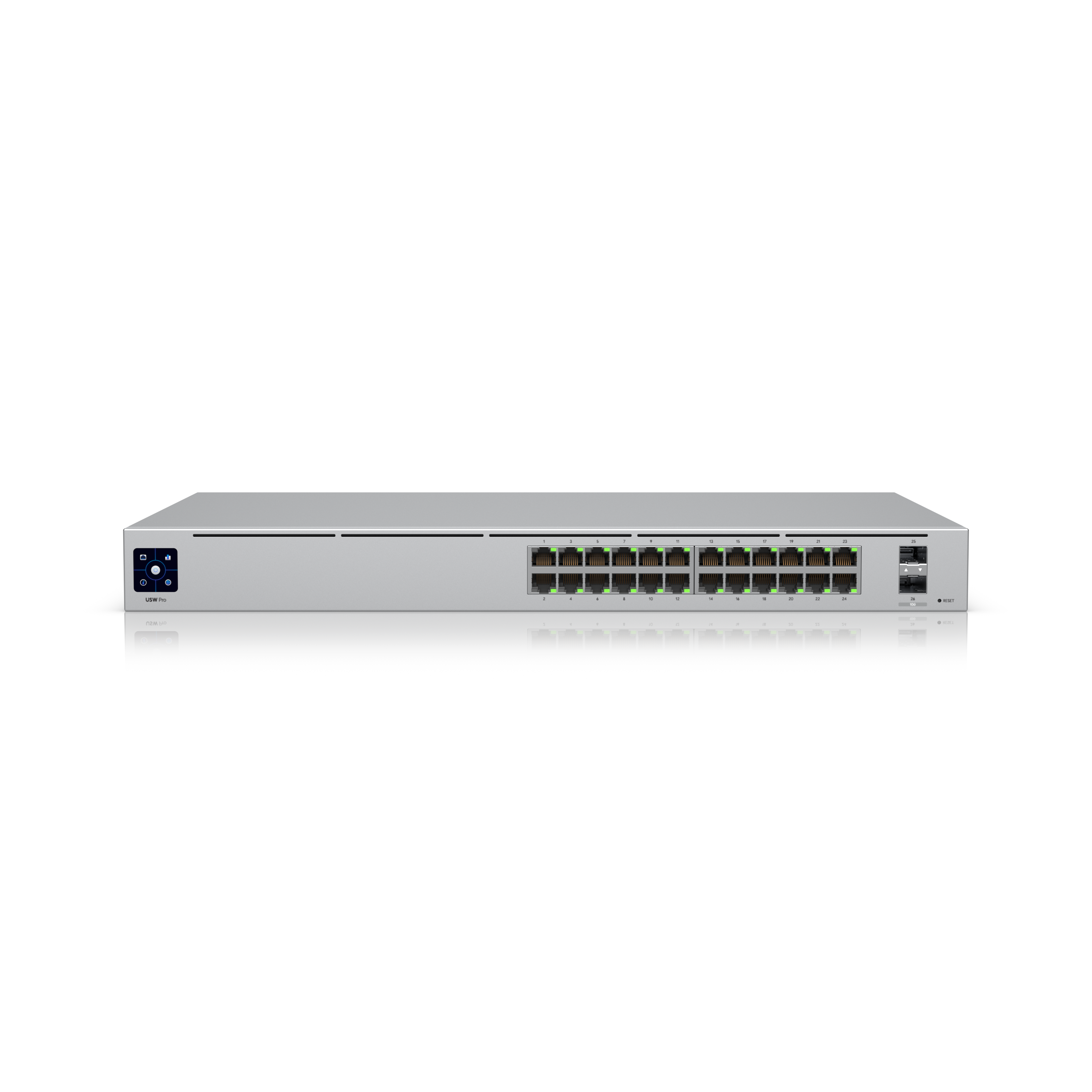 Switch Ubiquiti UniFi Pro, 24 Portas Gigabit + 2 SFP+ 10GbE Layer 3, USW-PRO-24-BR