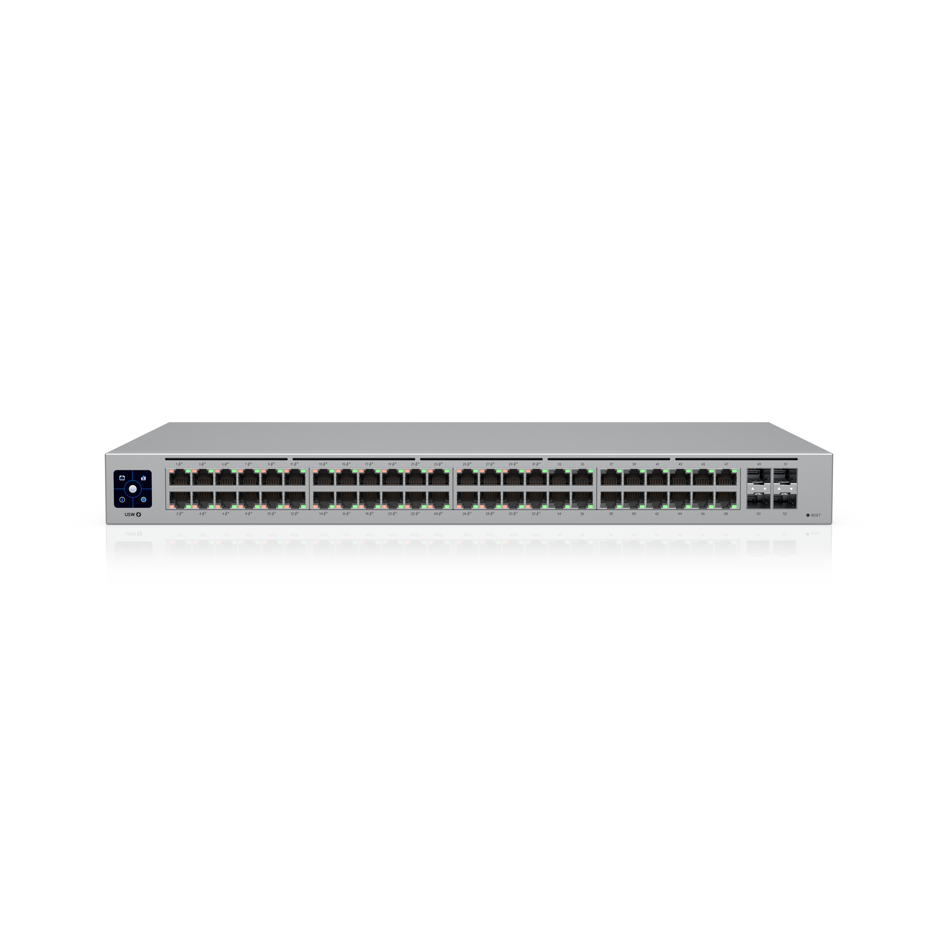 Switch Ubiquiti UniFi Standard, 48 Portas Gigabit + 4 SFP Layer 2, USW-48-POE-BR
