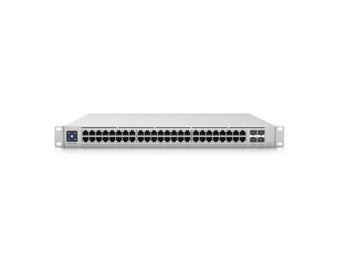 Switch Ubiquiti UniFi Enterprise, 48 Portas 2.5GbE + 4 SFP+ Layer 3, USW-ENTERPRISE-48-POE