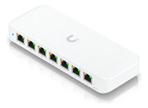 Switch Ubiquiti UniFi Ultra 210W, 8 Portas Gigabit PoE+ Layer 2, USW-ULTRA-210W-BR