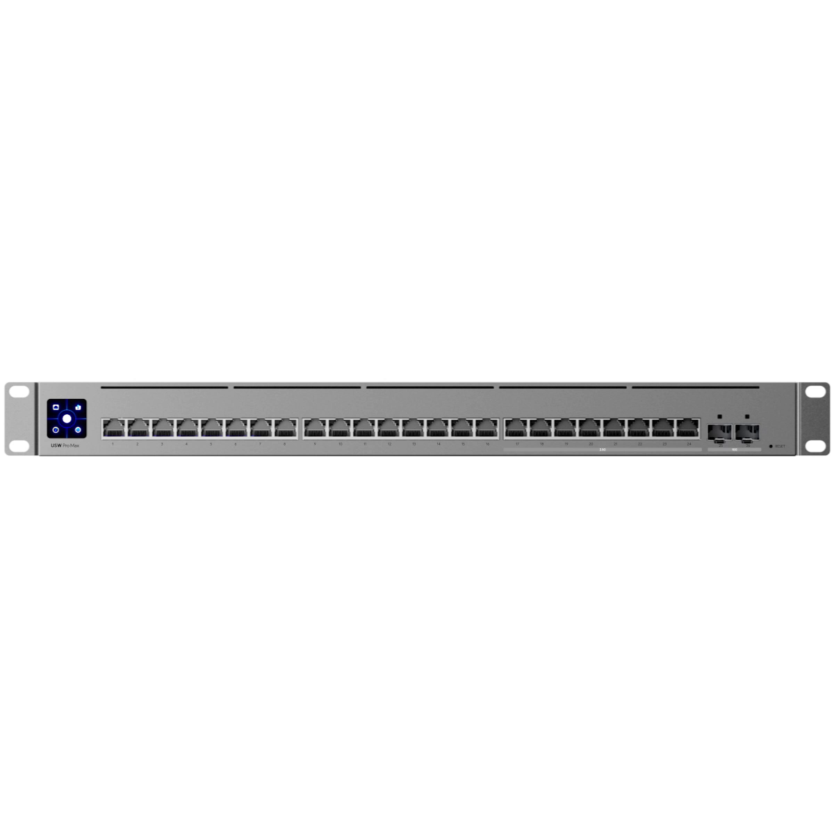 Switch Ubiquiti UniFi Pro Max, 24 Portas Gigabit/2.5GbE + 2 SFP+ 10GbE Layer 3, USW-PRO-MAX-24-BR